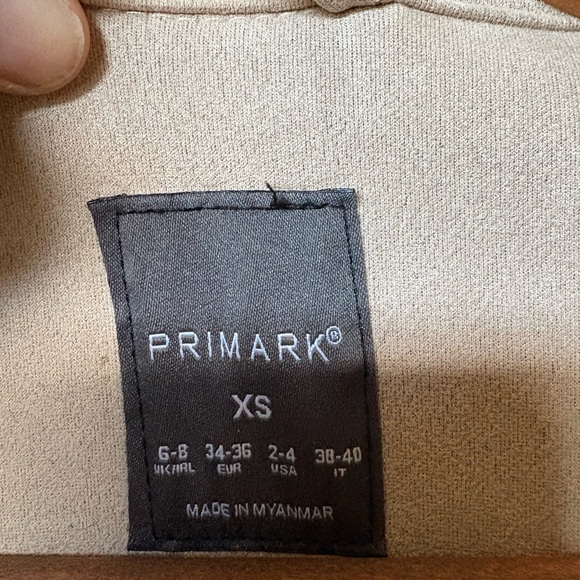 Primark Cream Teddy Jacket - Picture 2 of 2